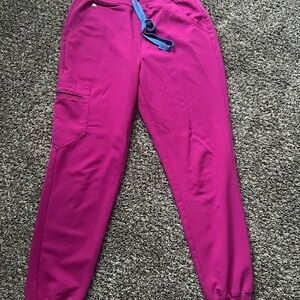 Figs Pink Jogger Pants